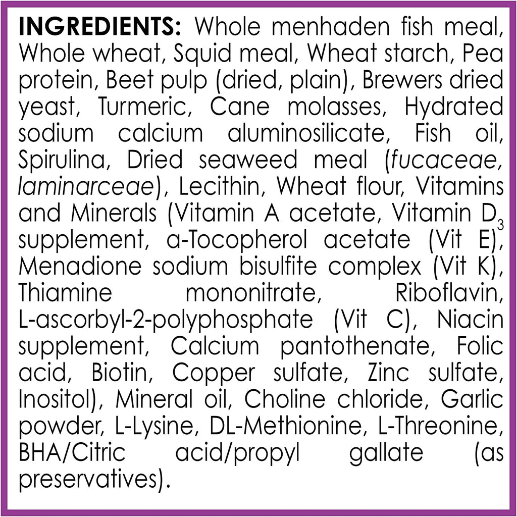 FISH FOOD FLAKES, Formulated to Help Fish More Readily Use Nutrients Which Means Less Waste and Clean, Clear Water, Feed up to Twice a Day as Much as They'Ll Eat in 5 Minutes